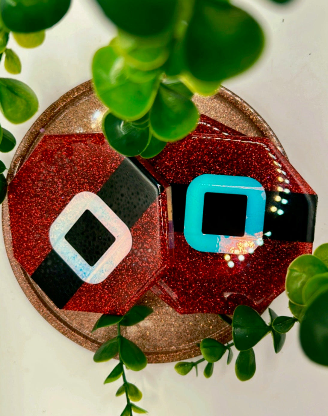 Coasters- Santa belt