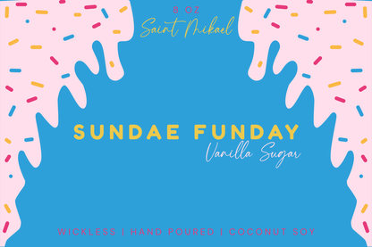 Sunday Funday Wickless Candle