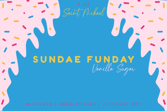 Sunday Funday Wickless Candle