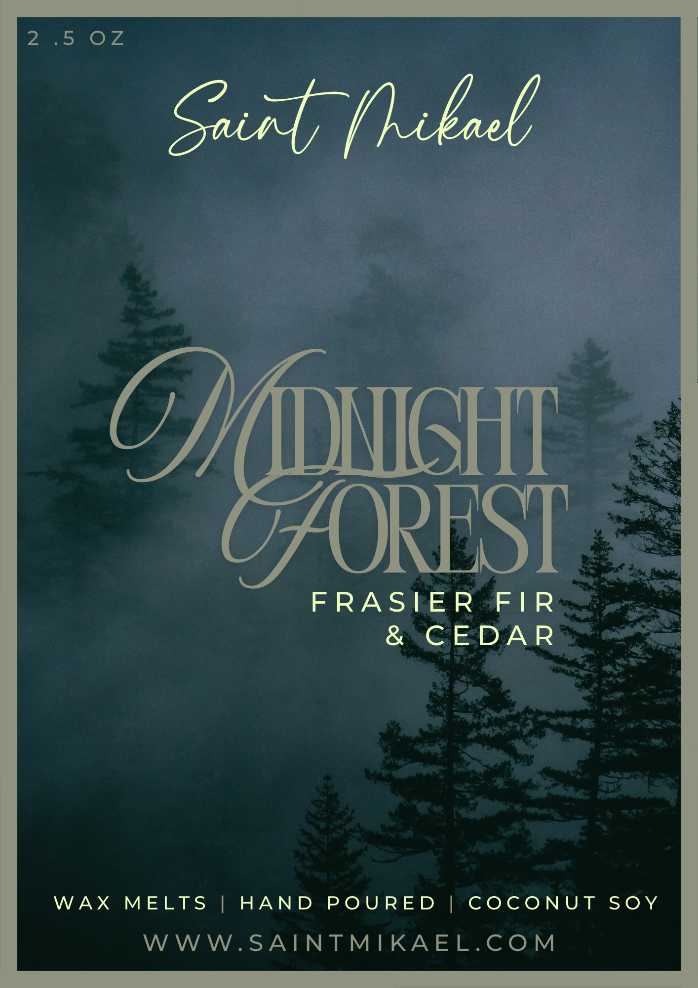 Midnight Forest Wax Melts 2.5oz