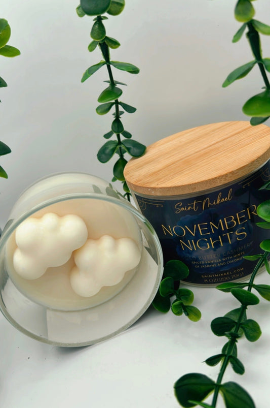 November Nights- 8oz Wickless Candle