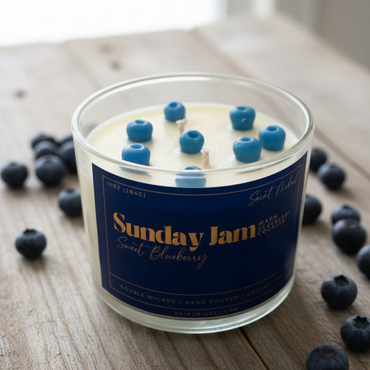 Sunday Jam Double Wicked 10oz Candle
