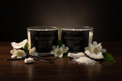 November Nights Double Wicked 10oz Candle