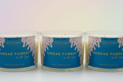 Sunday Funday Double Wicked 10oz Candle