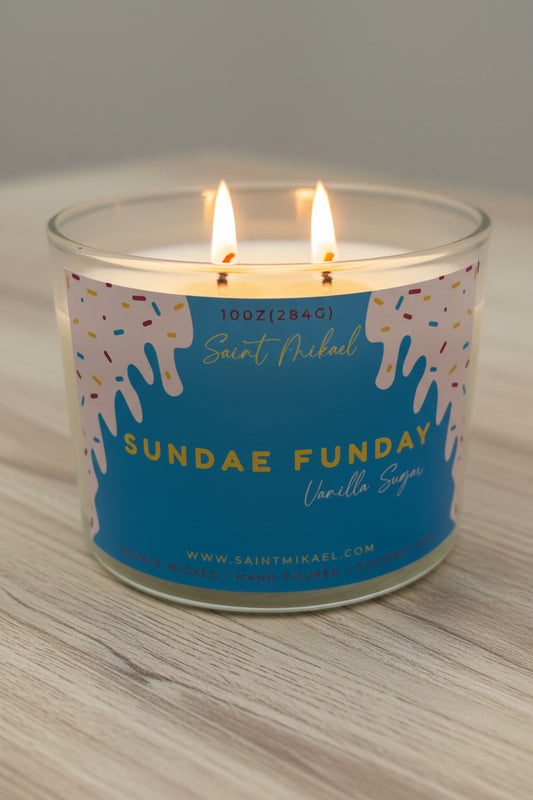 Sunday Funday Double Wicked 10oz Candle